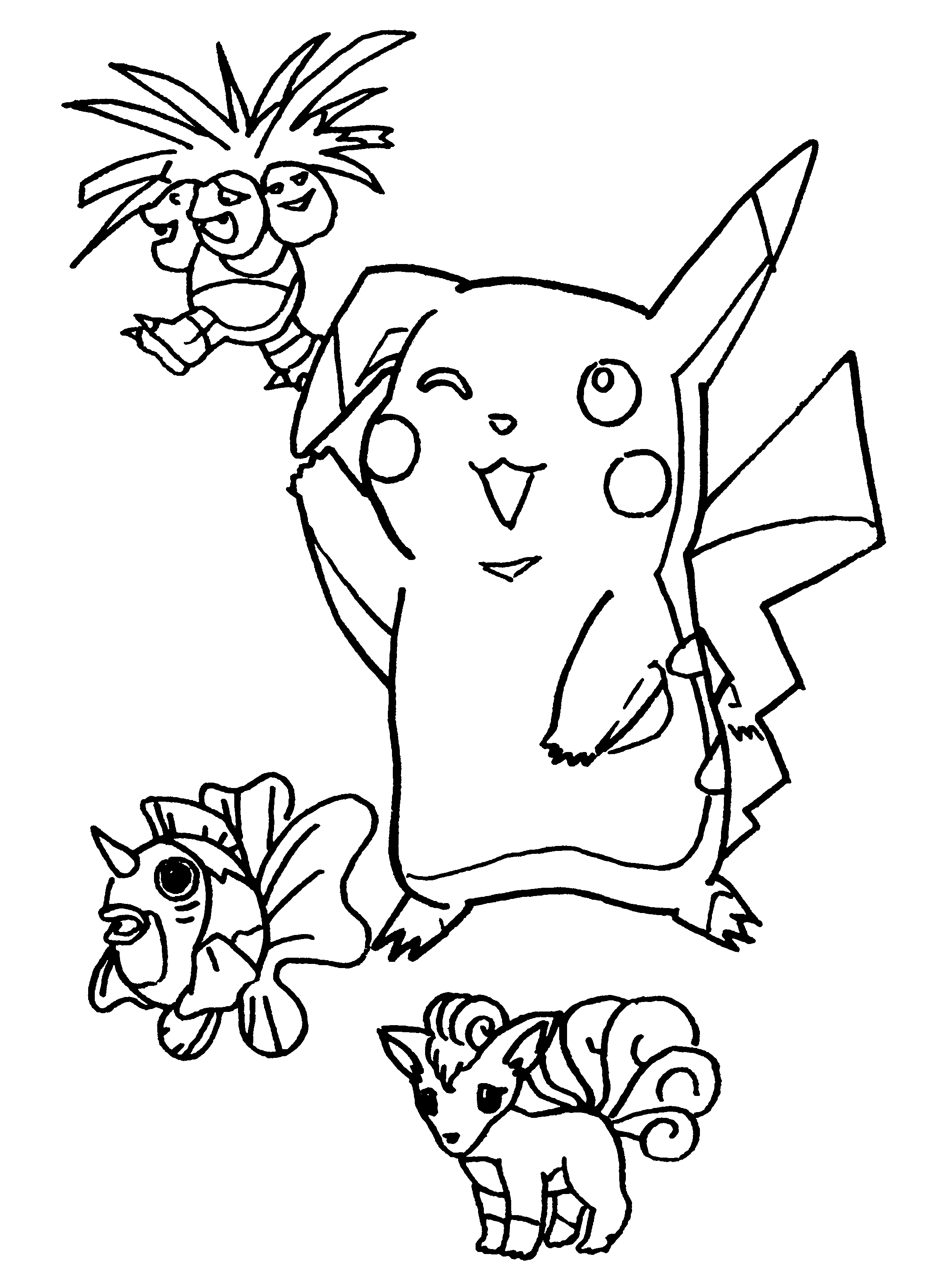 Pokemon coloriages