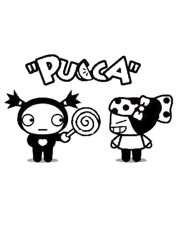 Pucca coloriages