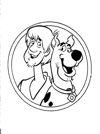 Scooby doo coloriages