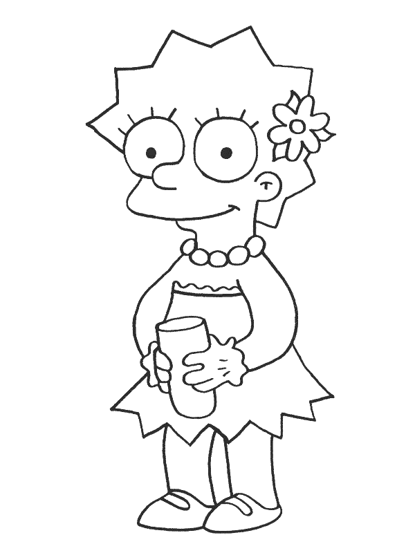 Simpsons coloriages
