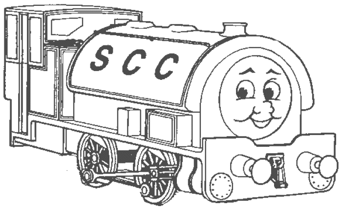 Thomas le train coloriages