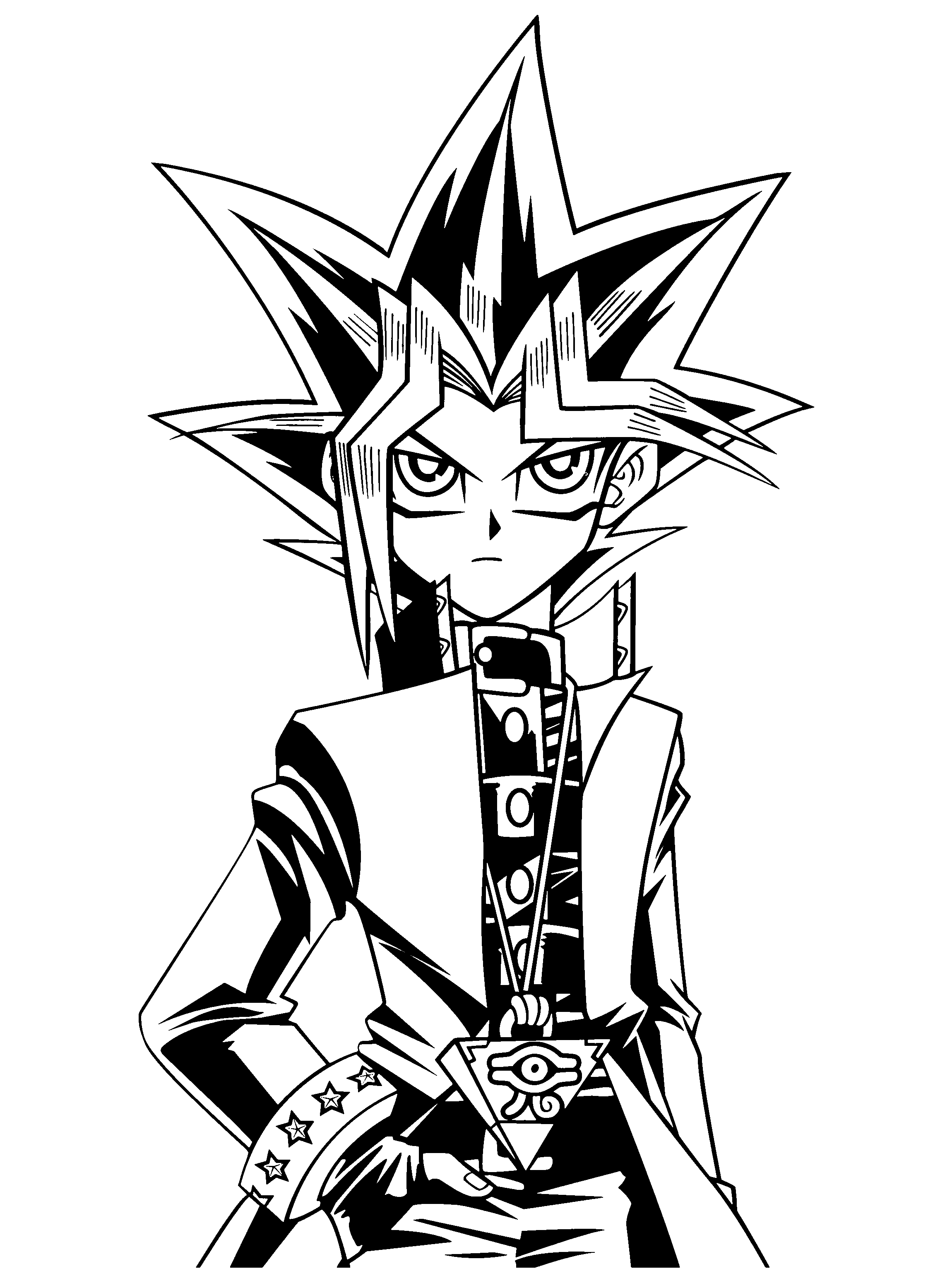 Yu gi oh coloriages