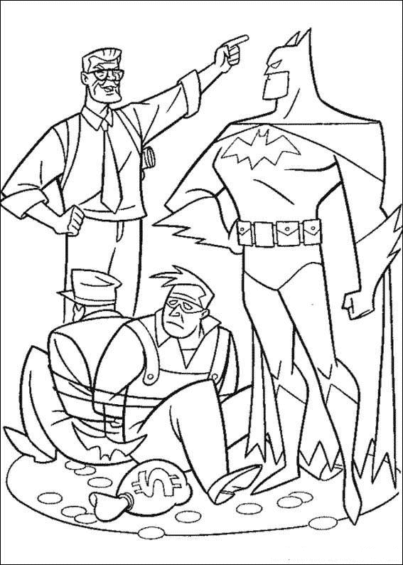 Batman coloriages