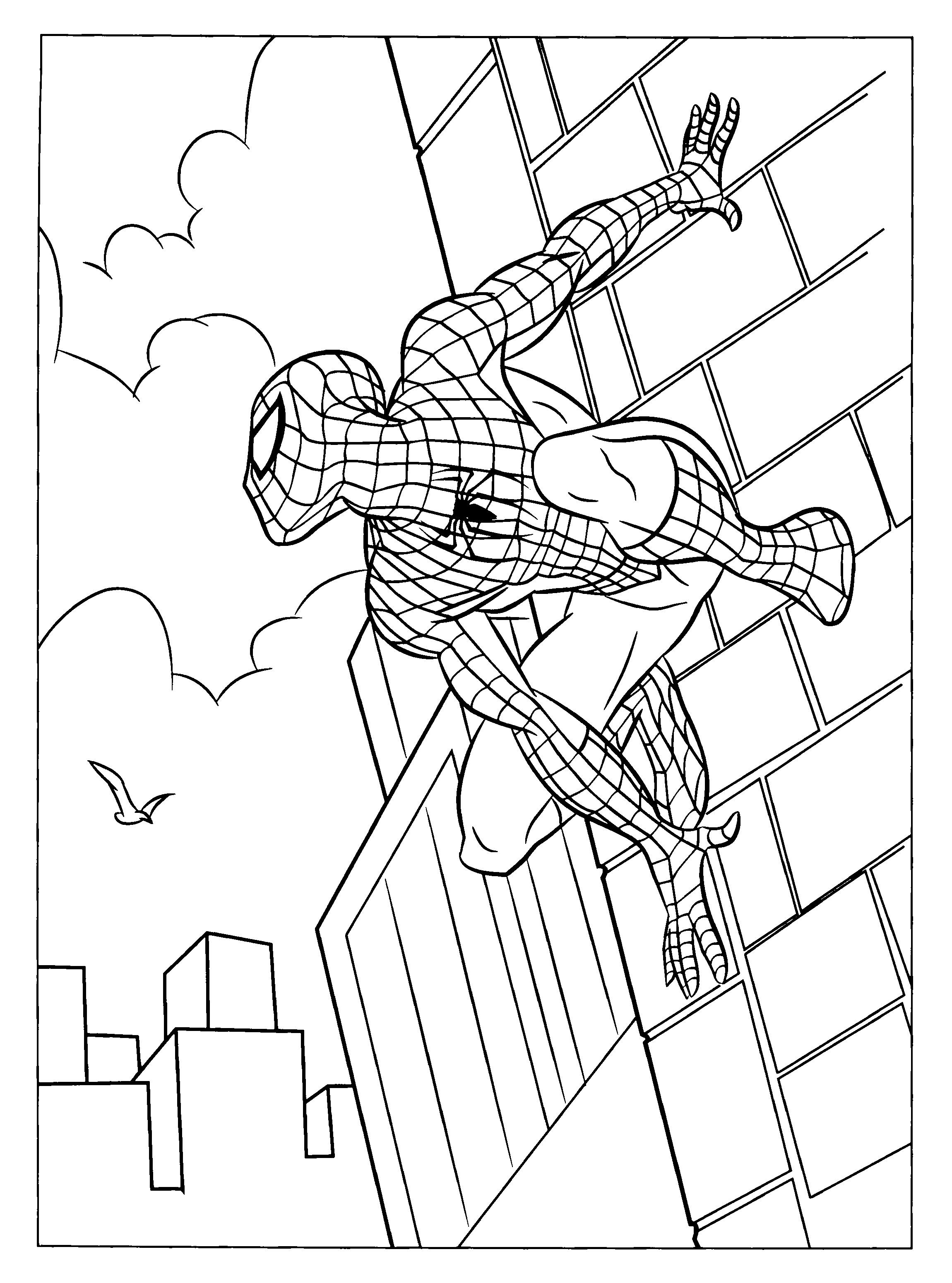 Spiderman 3 coloriages