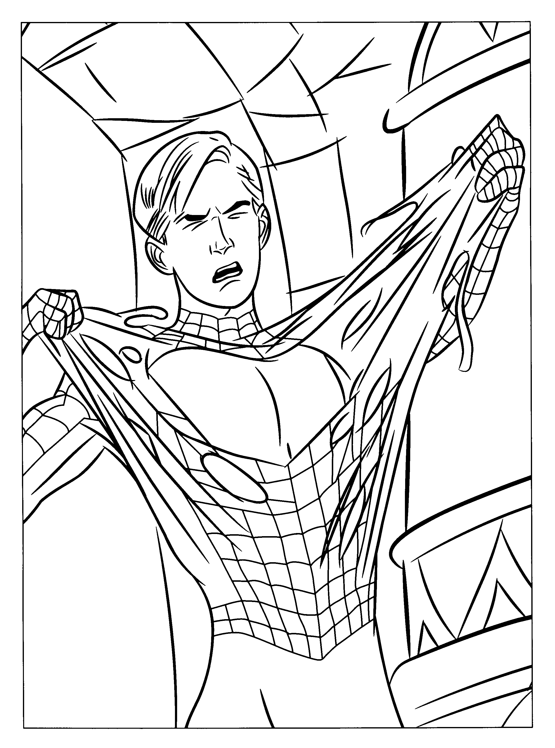 Spiderman 3 coloriages