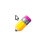 Crayon et la plume cursors
