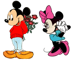 Mickey et minnie mouse