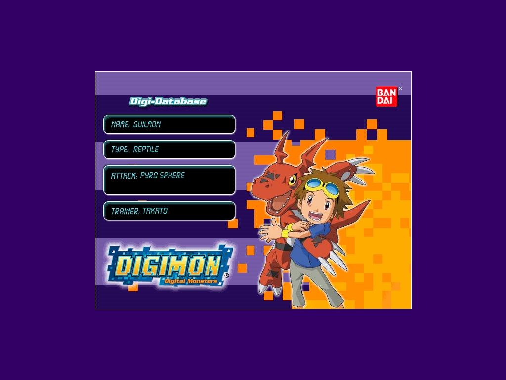 Digimon fonds ecran