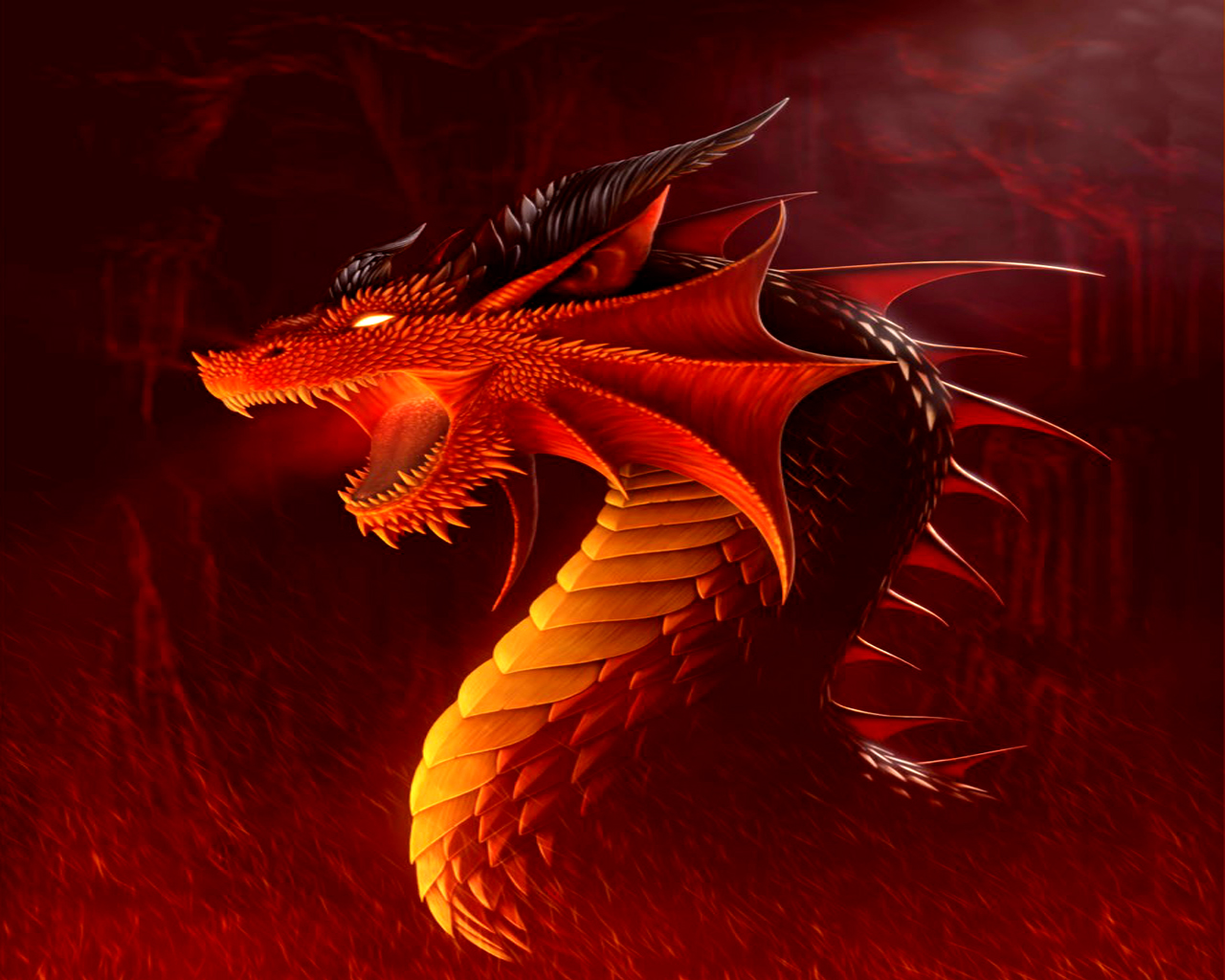 Dragons fonds ecran