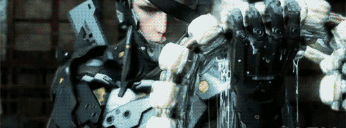 Metal gear solid rising game gifs