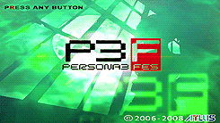 Persona 3 game gifs