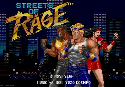 Streets of rage game gifs