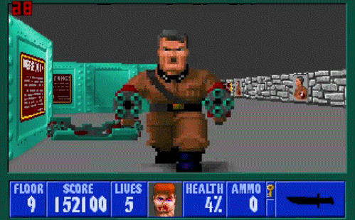 Wolfenstein 3d game gifs
