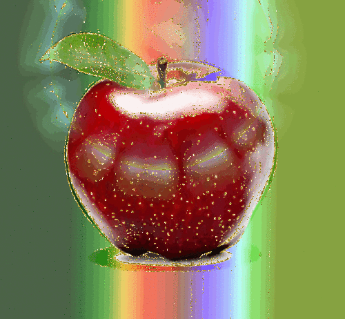 Apple glitter gifs
