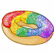 Donut glitter gifs