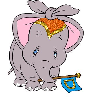 Dumbo glitter gifs