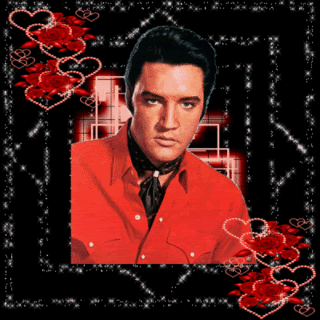 Elvis glitter gifs