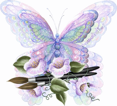 Papillons glitter gifs