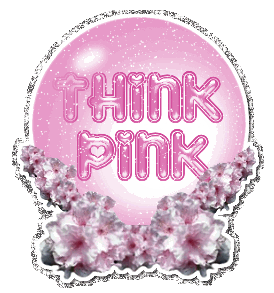 Pinkribbon glitter gifs