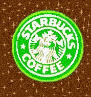 Starbucks coffee glitter gifs
