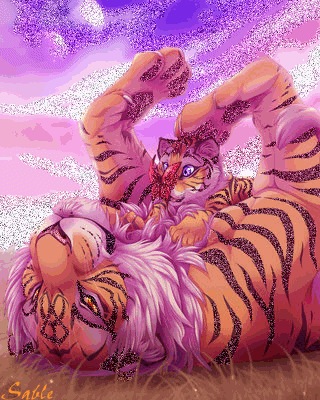 Tigres glitter gifs