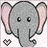Elephant icones gifs