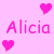 Alicia icones gifs