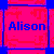 Alison icones gifs