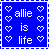 Allie icones gifs