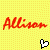 Allison icones gifs