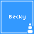 Becky icones gifs