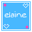 Elaine icones gifs