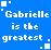 Gabrielle icones gifs