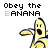 Banane icones gifs