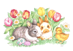 Lapins paques gifs