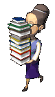 Bibliothecaire professions gifs