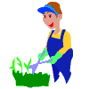 Jardinier professions gifs