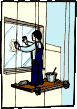 Laveur de vitres professions gifs