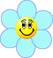 Floral smileys et emoticones