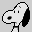 Snoopy smileys et emoticones
